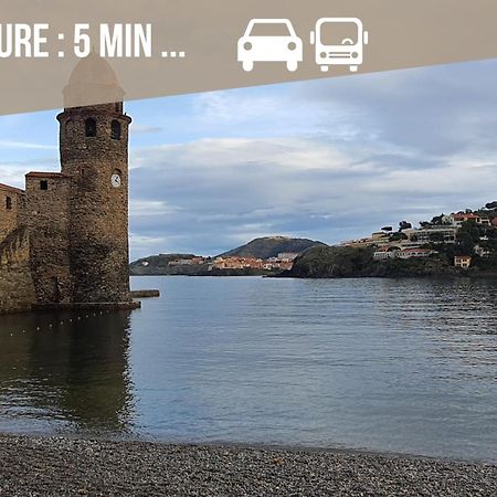 L'Escapade, Port A 200M, Climatisation Et Balcon Lejlighed Port Vendres Eksteriør billede